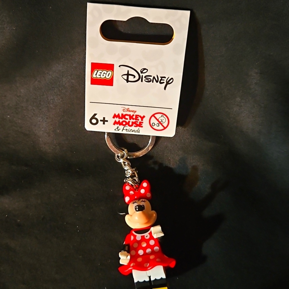 Lego Disney Minnie Mouse Key Chain